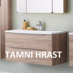 TARA 110 ORMARIĆ SA LAVABOOM TAMNI HRAST (DO) – KOLPA SAN