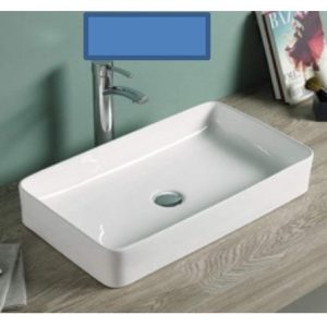 LAVABO NADGRADNI NA RAVNU PLOČU 7010 605X355 BELI VISOKI SJAJ – MINOTTI