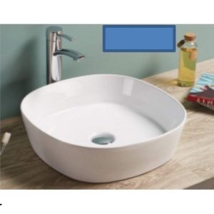 LAVABO NADGRADNI NA RAVNU PLOČU 7017 440X440 BELI VISOKI SJAJ – MINOTTI