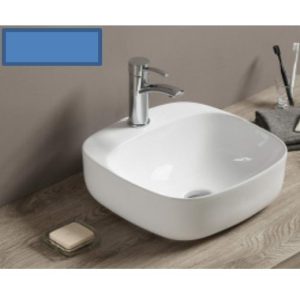 LAVABO NADGRADNI NA RAVNU PLOČU 7019 410X420 BELI VISOKI SJAJ – MINOTTI