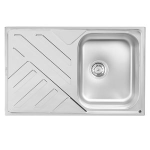 SUDOPERA INOX POLIRANA AURORA 790X500 fi90 1D METALAC