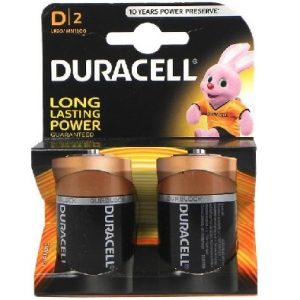 DURACELL 1.5v D NAJVECA 2kom