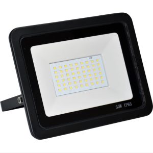 LED REFLEKTOR SLIM CRNI 50W