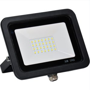 LED REFLEKTOR SLIM CRNI 30W