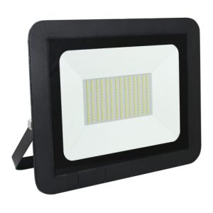 LED REFLEKTOR SLIM CRNI 100W