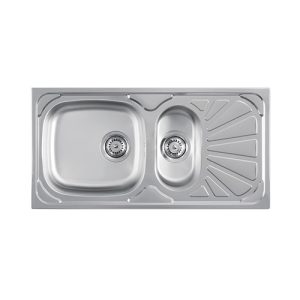 SUDOPERA INOX POLIRANA LUNA 860X435 fi90 1.5D METALAC