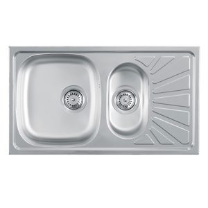 SUDOPERA INOX POLIRANA LUNA FLEX 770X435 fi90 1.5D METALAC