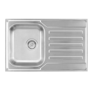 SUDOPERA INOX POLIRANA NERA PRAKTIK 790X500 fi90 1D METALAC