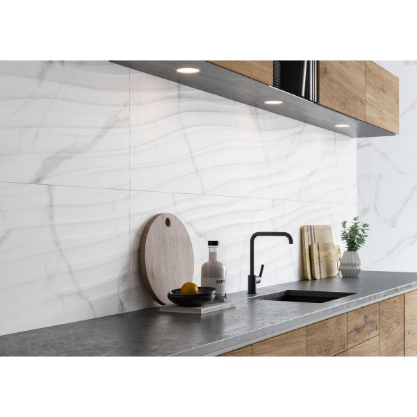 CAPITOL CURVE SUPERWHITE MATE 40X120