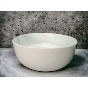 LAVABO NADGRADNI NA RAVNU PLOČU 7007 fi358 BELI VISOKI SJAJ – MINOTTI