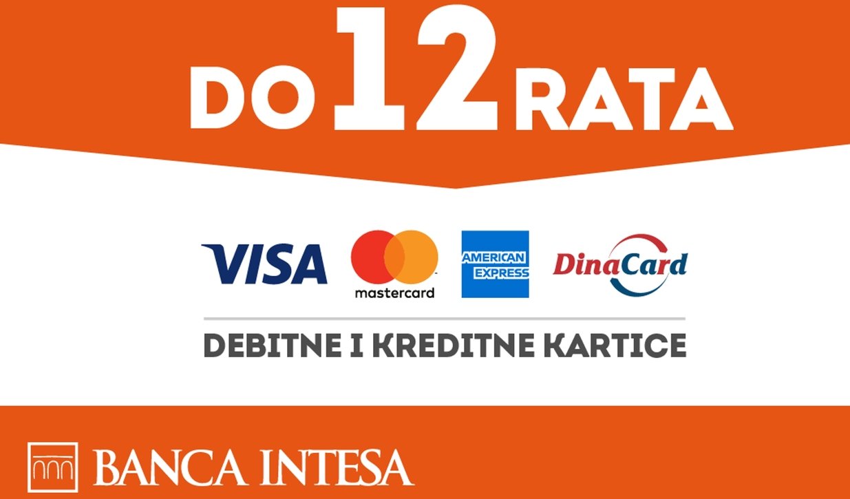 Plaćanje do 12 rata bez kamate
