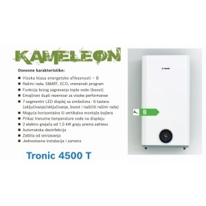 BOJLER BOSCH 50L TR4501T SLIM TANKI VREMENSKI PROGRAM – NEMAČKA